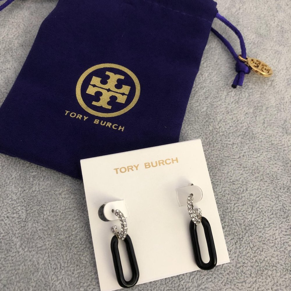 Tory Burch Roxanne Link Earring_ Women_s Designer Earrings